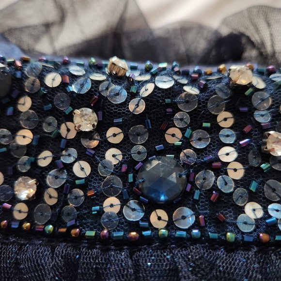 Xtraordinary Blue Strapless Short Dress Size 3 - Cocktail Dress - Sparkle - Picture 13 of 13